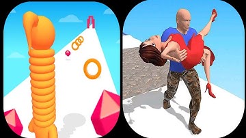 Long neck run VS girl rider very satisfying and relaxing asmr gameplay walkthrough andriod