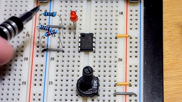 LM393 how to step by step wired as inverting comparator circuit beginning learning electronics