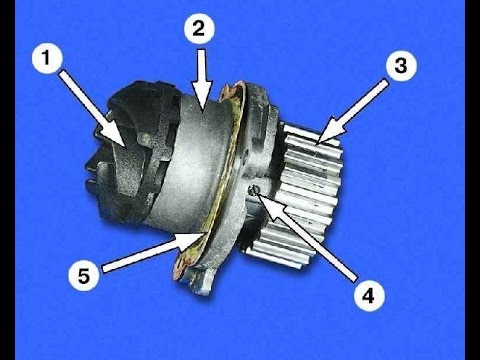 Как отремонтировать и произвести замену помпы на ВАЗ 2110-2112?