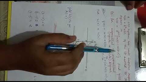 Convolution Integral Example-2