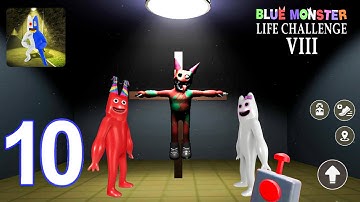 Blue Monster Life Challenge 8 - Gameplay Walkthrough Part 10 - Chapter 2 (Android, iOS)