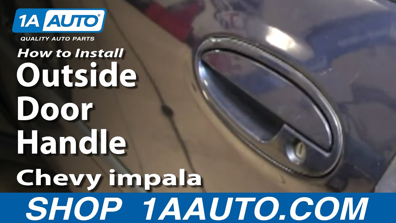 How To Install Replace Outside Door Handle Chevy impala 00 ... 2001 hyundai elantra radio wiring diagram 