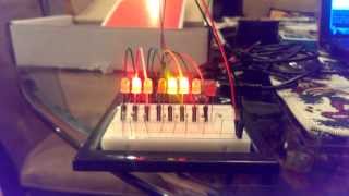 Arduino Uno Experiment: Binary Digit Counter