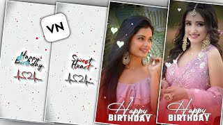 Happy Birthday Status Video Editing Vn Video Editor | Happy Birthday Lyrics Video Editing In Vn App screenshot 5