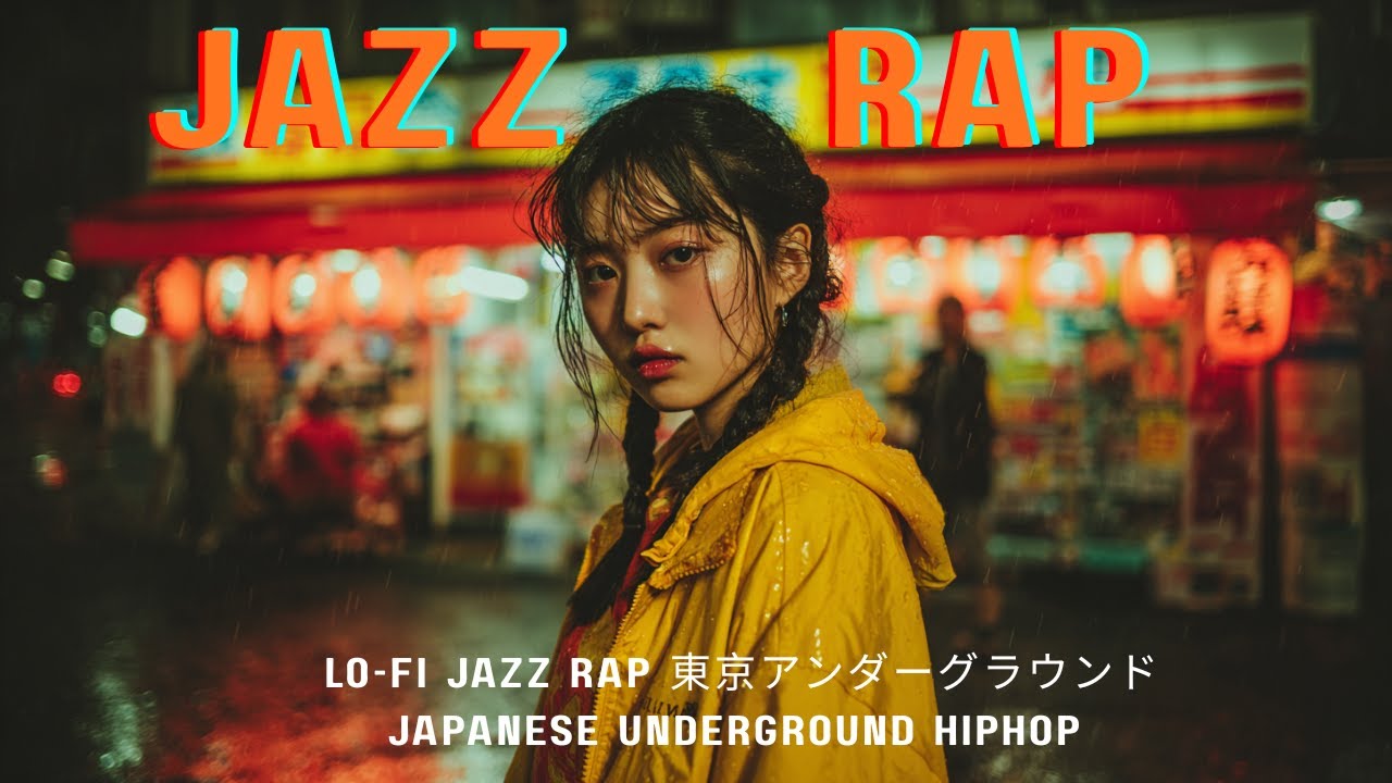 洋楽 URBAN Tokyo 2AM 🌙 Lo-Fi Jazz Rap & Japanese Underground HipHop | 東京
