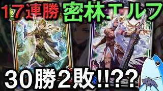 17連勝達成!! マグロ史上最高レベルの勝率を叩き出した密林エルフ【シャドウバース/shadowverse】