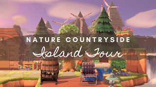 NATURE COUNTRYSIDE ISLAND TOUR | Animal Crossing New Horizons