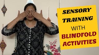 Sensory Therapy using Blindfold Activities | Neuro rehabilitation | Sensory Reeducation