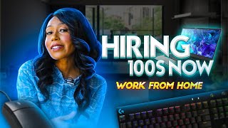*URGENTLY* Hiring 100s of people AGAIN | Work From Home Positions ONLY!