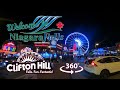 Niagara Falls: Night Walk at Clifton Hill [360 VR]