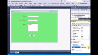 Birthday alert program in vb.net