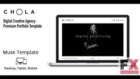Preview CHOLA - Digital Creative Agency Muse Template TFx