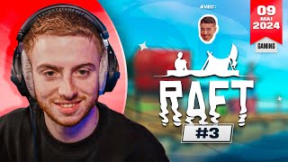 🤯 On construit le MEILLEUR RADEAU du jeu avec Tobias ! (Raft #3)