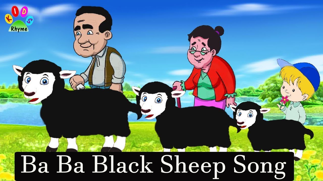 Ba ba black sheep nursery rhyme song with Kids Rhyme YouTube