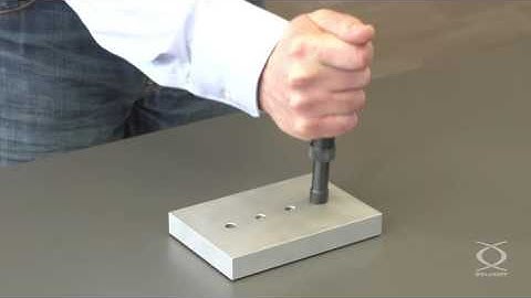 Mechanical tang break-off tool with spring tension type TB-M for HELICOIL® thread inserts