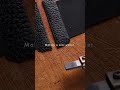 Mini wallets handmade by leather craftsmen.① #Shorts