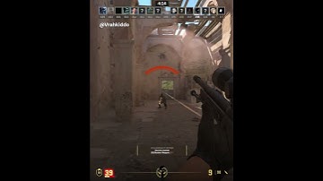 CS2 Unlucky Moment when they crouch #cs2 #respawn #vrahkiddo #crouch #clips #shorts
