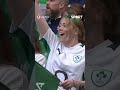 Spirits high at the Aviva today ahead of Ireland v Scotland🏉