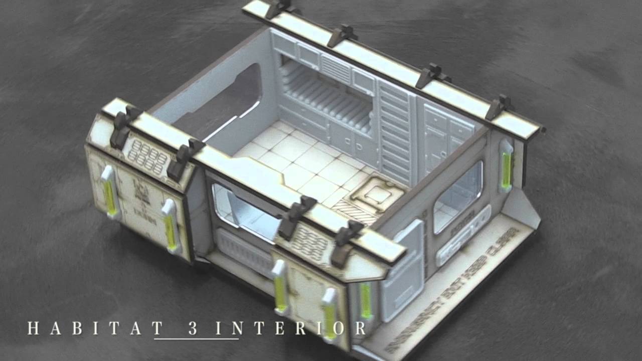 Forward Base Kickstarter Habitat 3 "Dormitory" YouTube