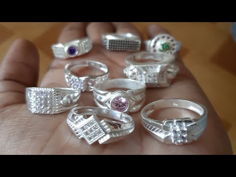 Latest Silver Ring Design With Price | Silver Ring Design for men | Silver