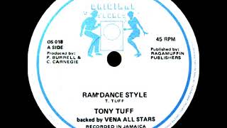 Tony Tuff - Ram Dance Style + Dub - 12&quot; Original Sounds 1987 - TONIGHT RIDDIM 80&#39;S DANCEHALL