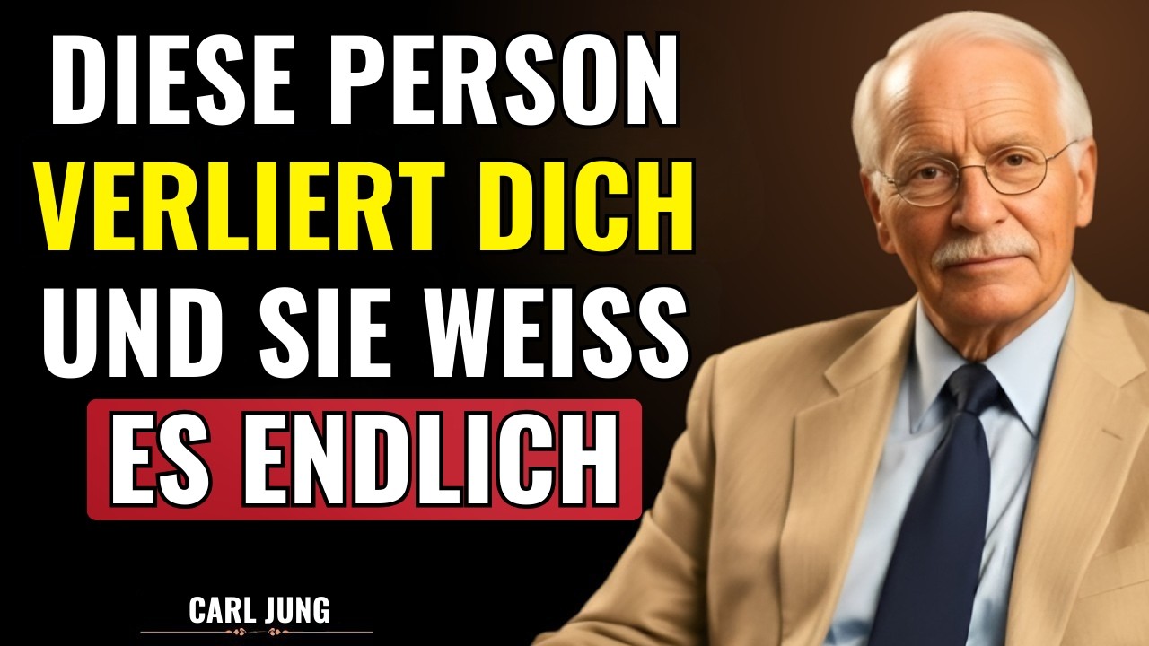 Diese Person wird dich bald verlieren und sie wird es endlich tun | Carl Jung