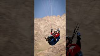 Paragliding show