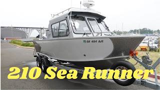 Hewescraft 210 Sea Runner Walk Thru and Review