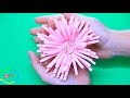 How to make paper flowers/ Easy Paper Flowers/ Flower making