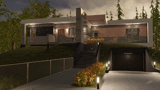 House Flipper 2: Copperfoil Villa Day & Night House Tour.