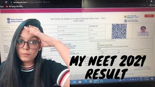 NEET 2021 Unexpected Rank|?|Neet 2021 Result Reaction|NEET 2021|Neet|Tanisholic