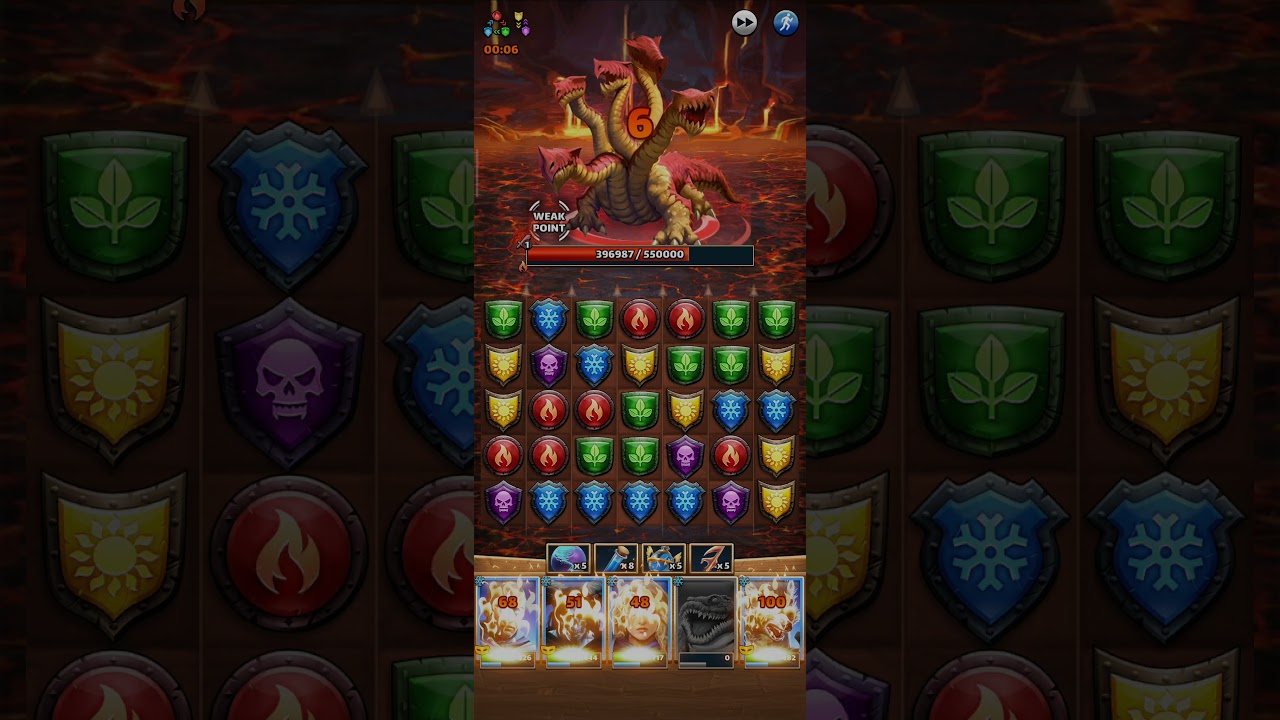 Empires and Puzzles 2 titan hits YouTube