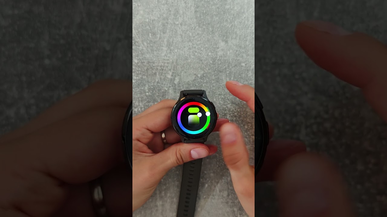 How to change colors on the Garmin watch face Rondo