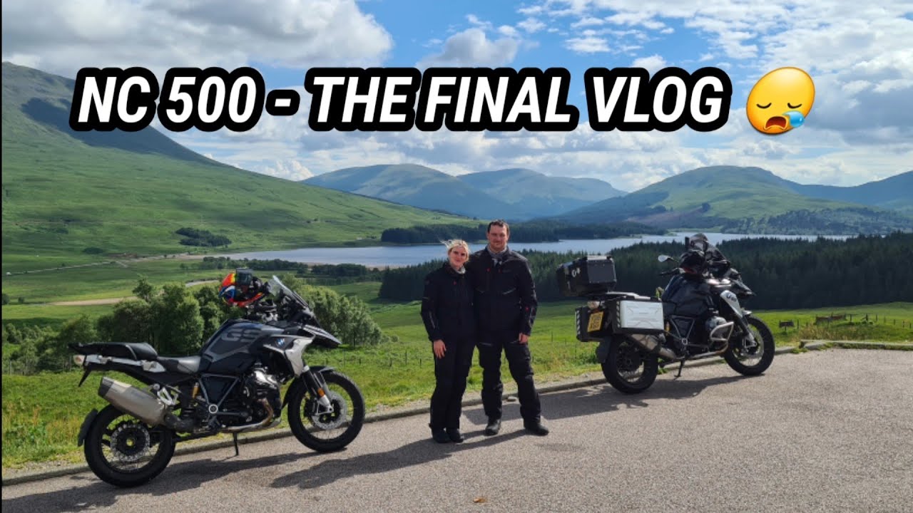 NC500 Scotland Trip Day 7 // BMW R1250 GS Motorcycles // THE FINAL VLOG