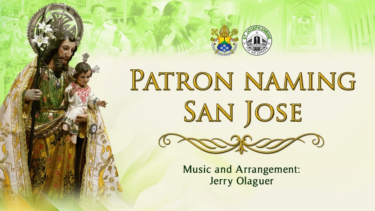 PATRON NAMING SAN JOSE - Jerry Olaguer [ Official Lyric Video ]