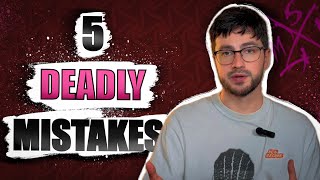 5 Deadly Mistakes That Are Killing Your Tattoo Career