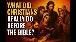 What Did Christians Really Do Before the Bible?