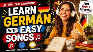 Learn German this simple song | Ich denke an dich | German for beginners (A1–B1)