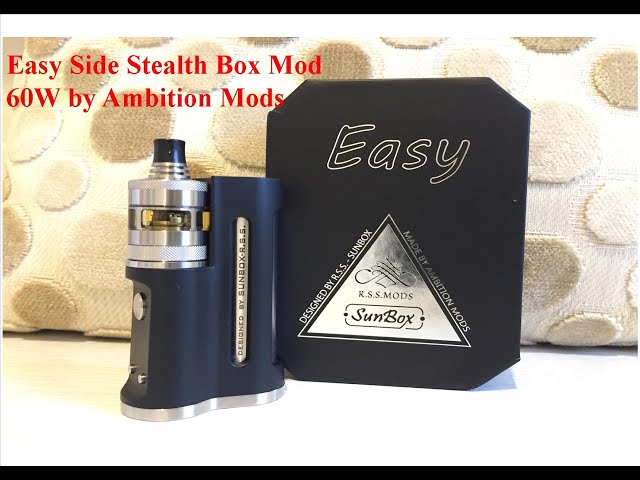 Easy Side Box Mod 60W By Ambition Mods and R. S. S. -Sunbox. Full