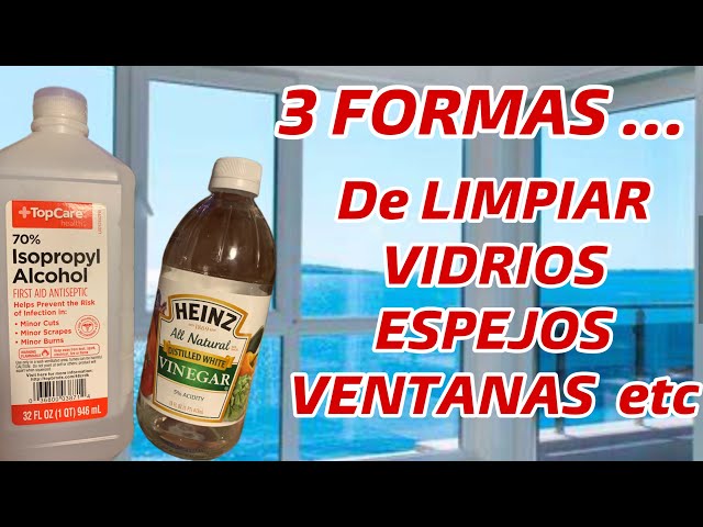 Siete trucos de limpieza caseros para limpiar ventanas