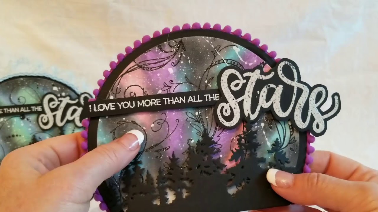 Northern Lights Love You More Than All the STARS Cards altered state of consciousness