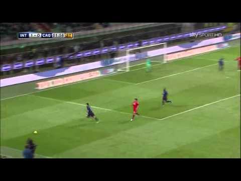 2010-2011 Inter vs Cagliari 1-0 Ranocchia