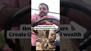How Land owners Create generation wealth. Stone crusher business #wealth #land #property #income