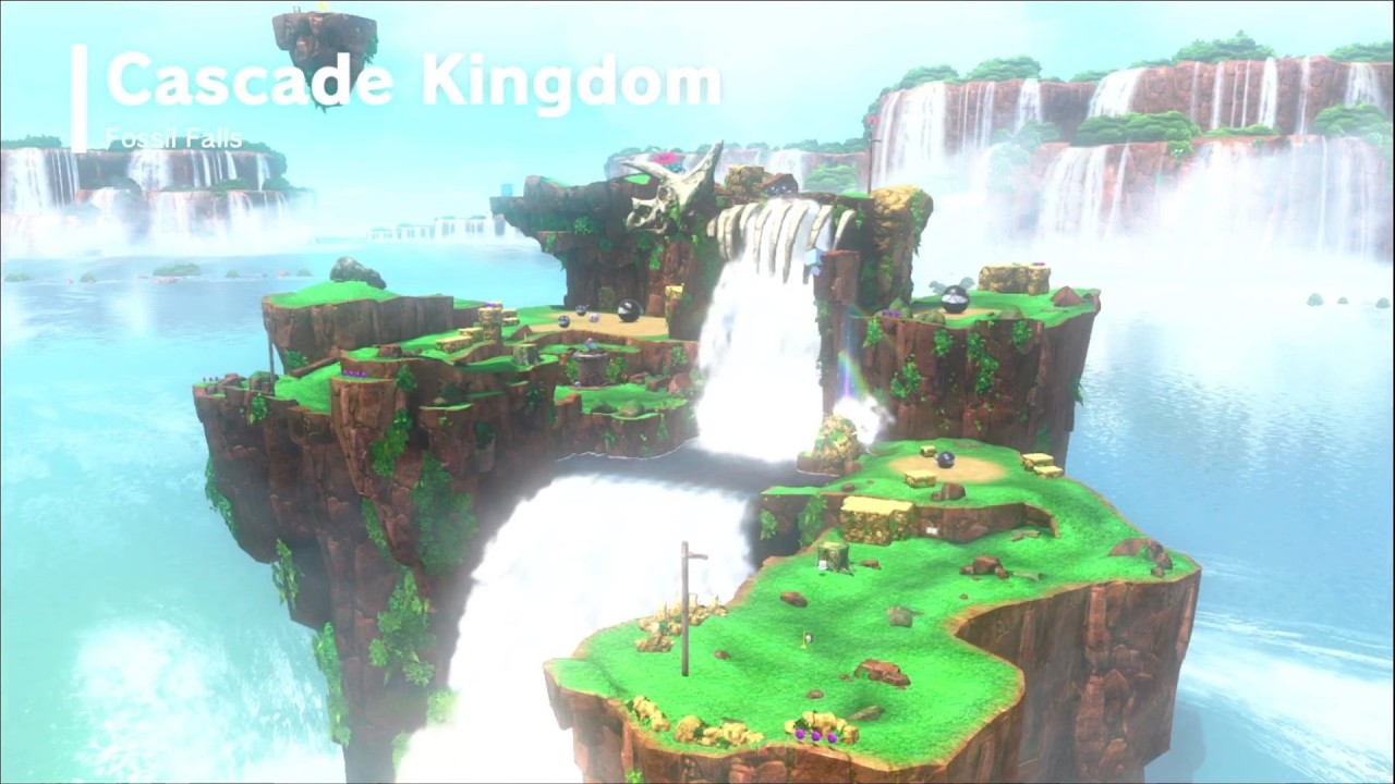 Super Mario Odyssey - Cascade Kingdom - 2