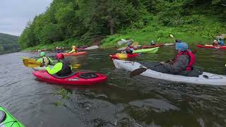 Kayaking the Upper Delaware River – Rapids & Adventure (Day 2 Sojourn 2025)