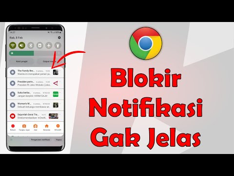 Cara Menghilangkan Notifikasi