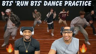 💜 [CHOREOGRAPHY] BTS (방탄소년단) '달려라 방탄 (Run BTS)' Dance Practice(REACTION)