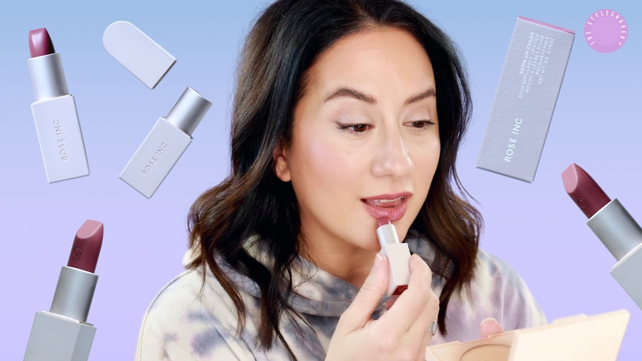 My Honest Review of the ROSE INC Refillable Satin Lipstick & 4 More Lip ...