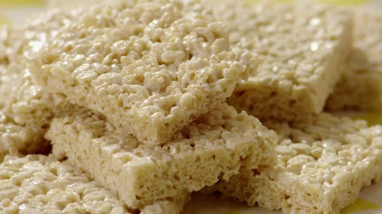 How to Make Marshmallow Crispy Bars | Snack Recipe | Allrecipes.com ...