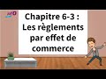 Cours de comptabilité financière : les règlements par effet de commerce